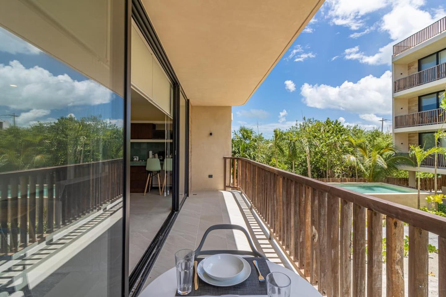 Pool View Loft Steps From The Ocean In Punta Cocos - C101 Hotel Isla Holbox Exterior foto